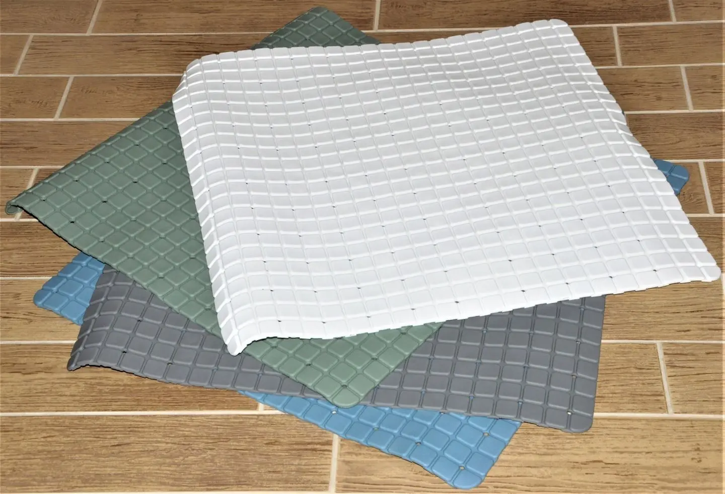 Коврик для ванны Bathroom Solutions Squares 31109 39X69 - 5