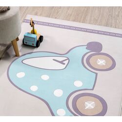 Ковер Cilek Cars 100x150 (Beige/Blue) Thumb