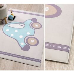 Ковер Cilek Cars 100x150 (Beige/Blue) Thumb