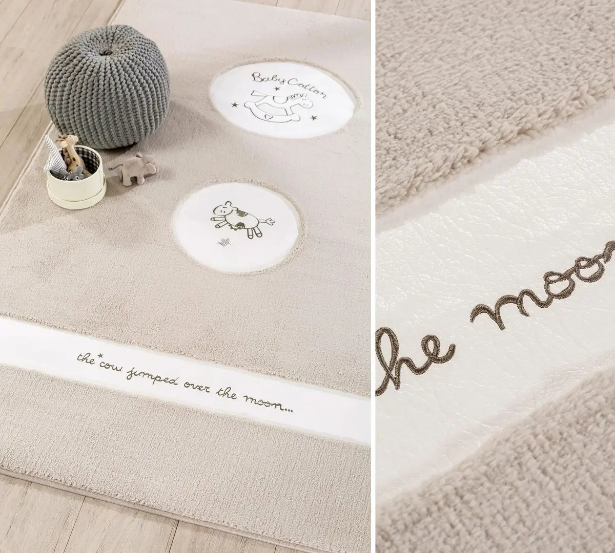 Ковер Cilek Cotton Medium 120x180 (Cream) - 3