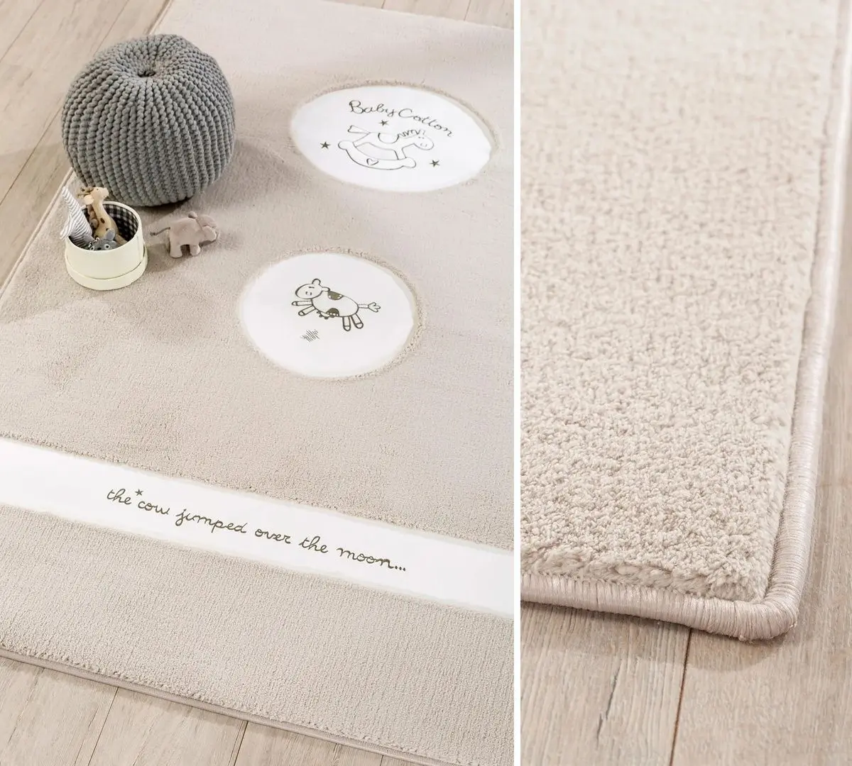 Ковер Cilek Cotton Medium 120x180 (Cream) - 4