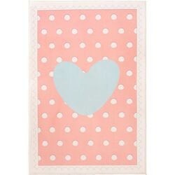 Ковер Cilek Happy 100x150 (Pink/Blue/White)