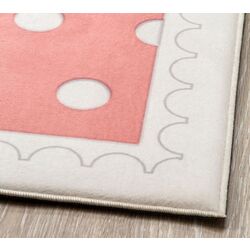 Ковер Cilek Happy 100x150 (Pink/Blue/White) Thumb