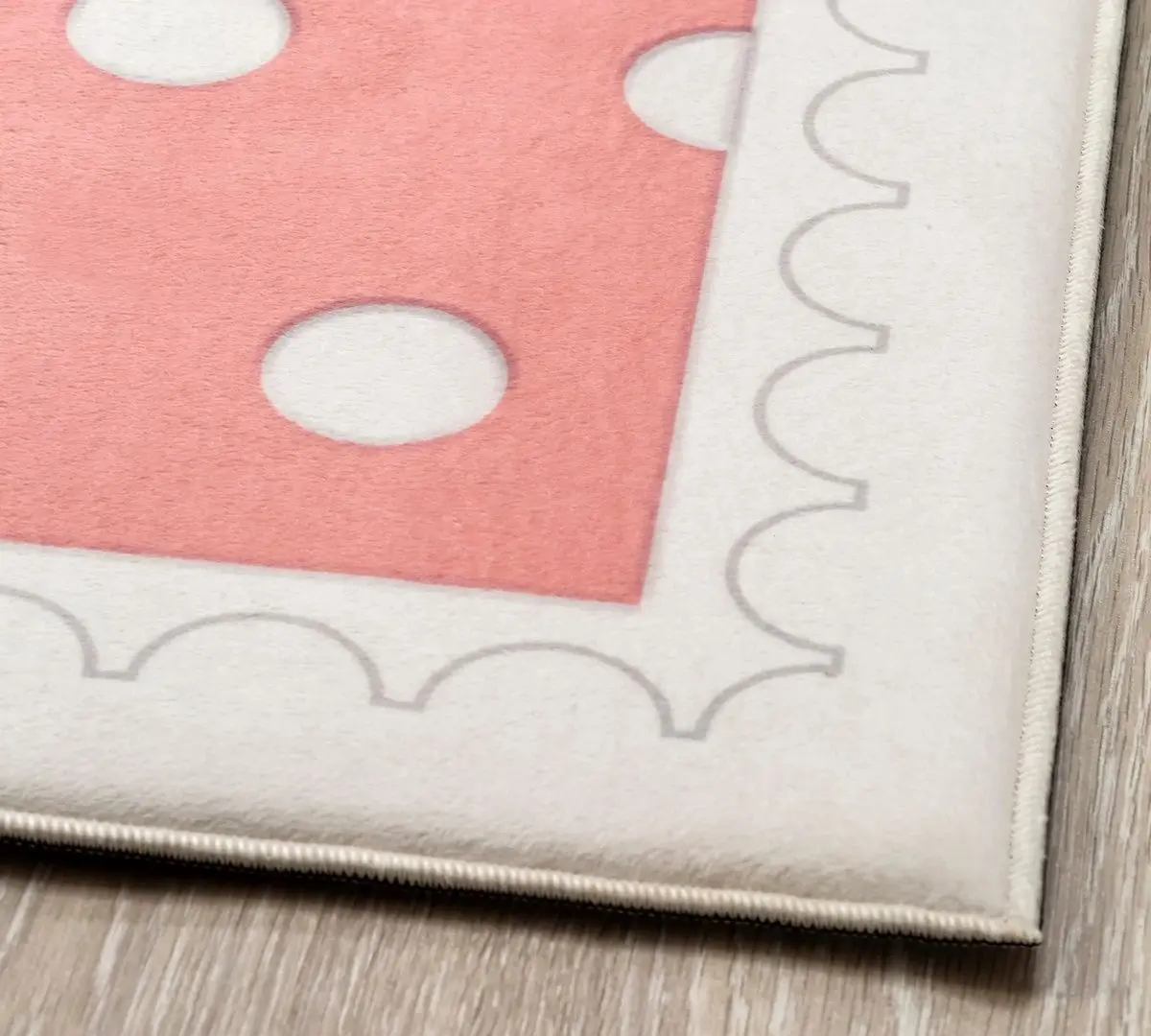 Ковер Cilek Happy 100x150 (Pink/Blue/White) - 4