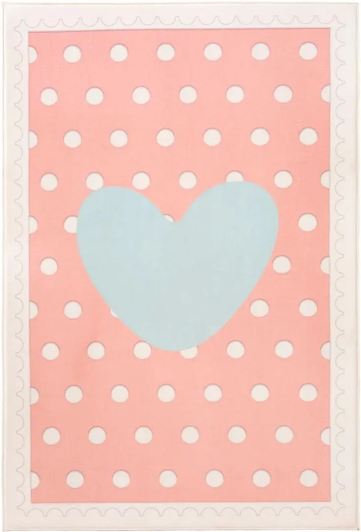 Ковер Cilek Happy 100x150 (Pink/Blue/White)