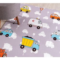 Ковер Cilek Minical Vehicle 100x150 (Multicolor) Thumb