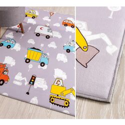 Ковер Cilek Minical Vehicle 100x150 (Multicolor) Thumb