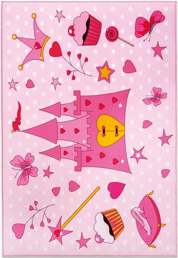 Ковер Cilek Princess 100x150 (Pink)