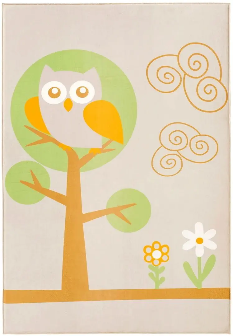 Ковер Cilek Story 100x150 (Beige/Green/Orange)