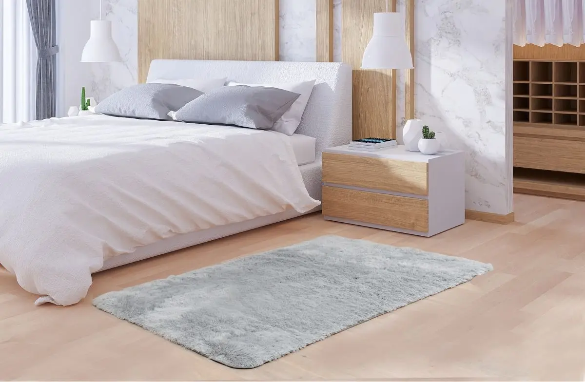 Covor Costway HU10319GR (Light Grey)