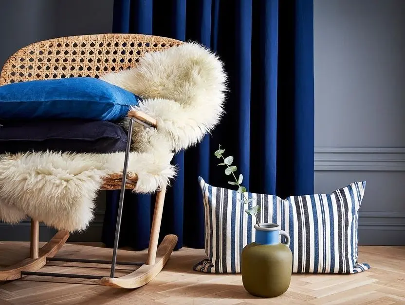 Covoras decorativ Ikea Ullerslev 85cm (Alb) - 3