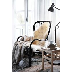 Covoras decorativ Ikea Ullerslev 85cm (Alb) Thumb
