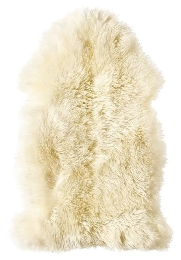 Covoras decorativ Ikea Ullerslev 85cm (Alb)