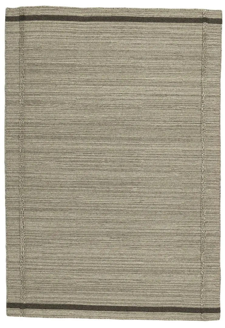 Ковер безворсовый Ikea Hojet ручная работа 133x195 (Бежевый)