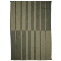 Ковер безворсовый Ikea Kantstolpe для дома/улицы 133x195 (Зеленый)
