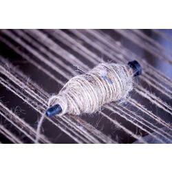 Ковер безворсовый Ikea Lovrup ручная работа 133x195 (Синий) Thumb