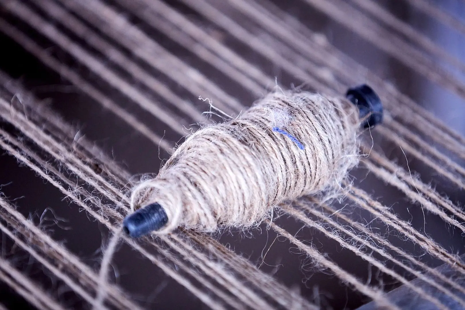 Ковер безворсовый Ikea Lovrup ручная работа 133x195 (Синий) - 5