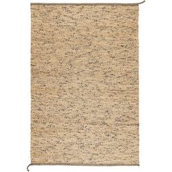 Ковер безворсовый Ikea Melholt ручная работа 133x195 (Неокрашенный/Темно-синий)