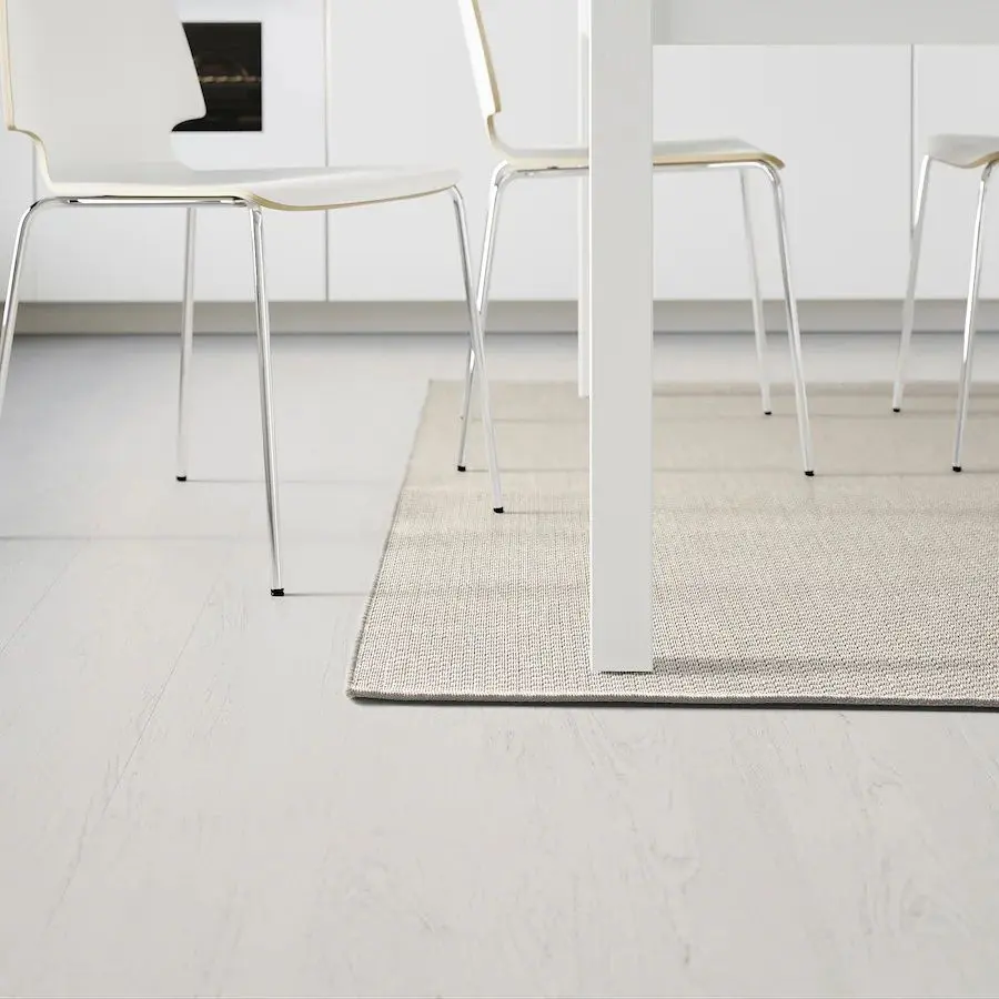Ковер безворсовый Ikea Morum для дома/улицы 200x300 (Бежевый) - 3
