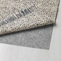 Covor ţesătură plată Ikea Rorkar 80x150 (Negru/Natur) Thumb