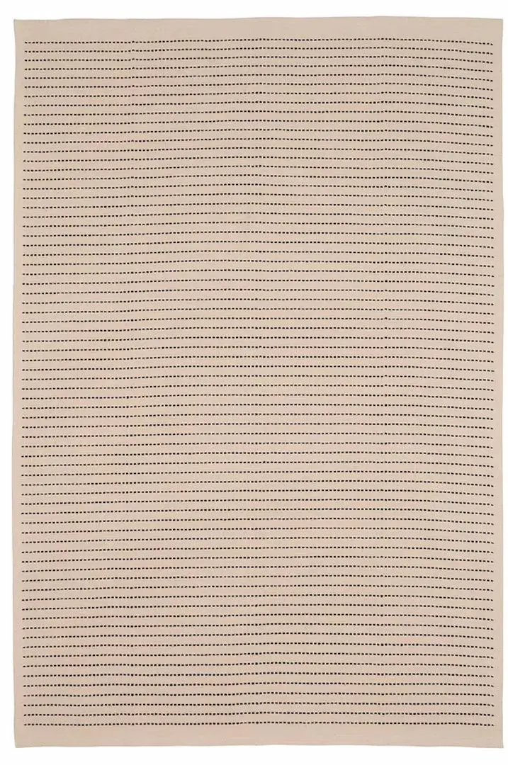 Ковер безворсовый Ikea Starreklinte 120x180 (Натуральный/Черный)
