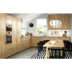 Covor ţesătură plată Ikea Stockholm manual 250x350 (Dungat Negru/Alb Pal) Thumb