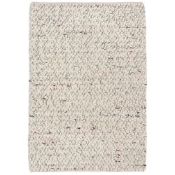 Ковер безворсовый Ikea Svardborg ручная работа 133x195 (Белый/Разноцветный)