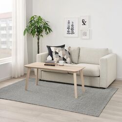 Covor ţesătură plată Ikea Tiphede 155x220 (Negru/Natur) Thumb