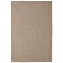 Ковер безворсовый Ikea Vodskov 133x195 (Естественный/Серый)