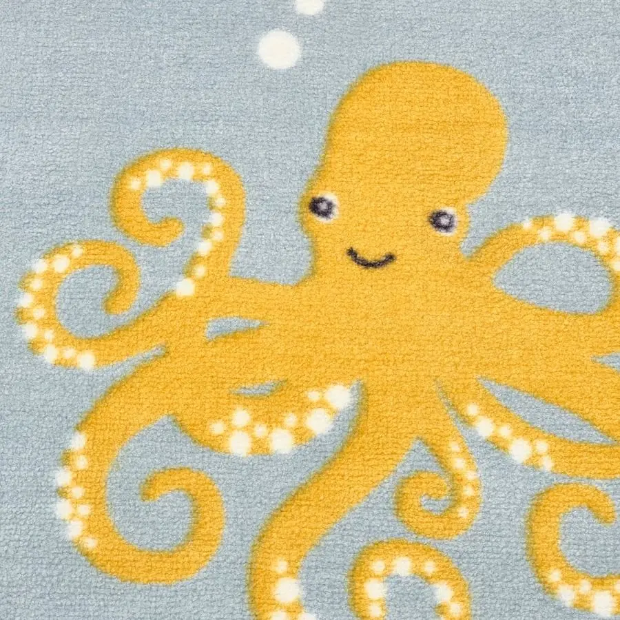 Ковер Ikea Blavingad 133x133 (Разноцветный/Животные) - 5