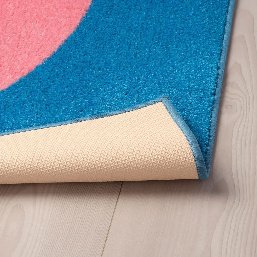 Covor Ikea Gracios 133x160 (Roz/Albastru) - 3