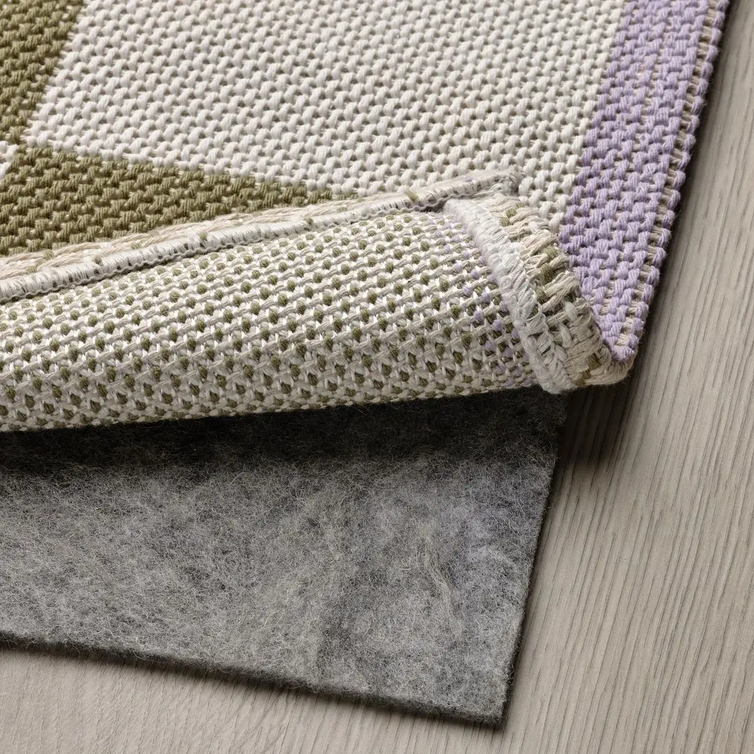 Ковер Ikea Klassrum 133x195 (Белый/Зеленый) - 3