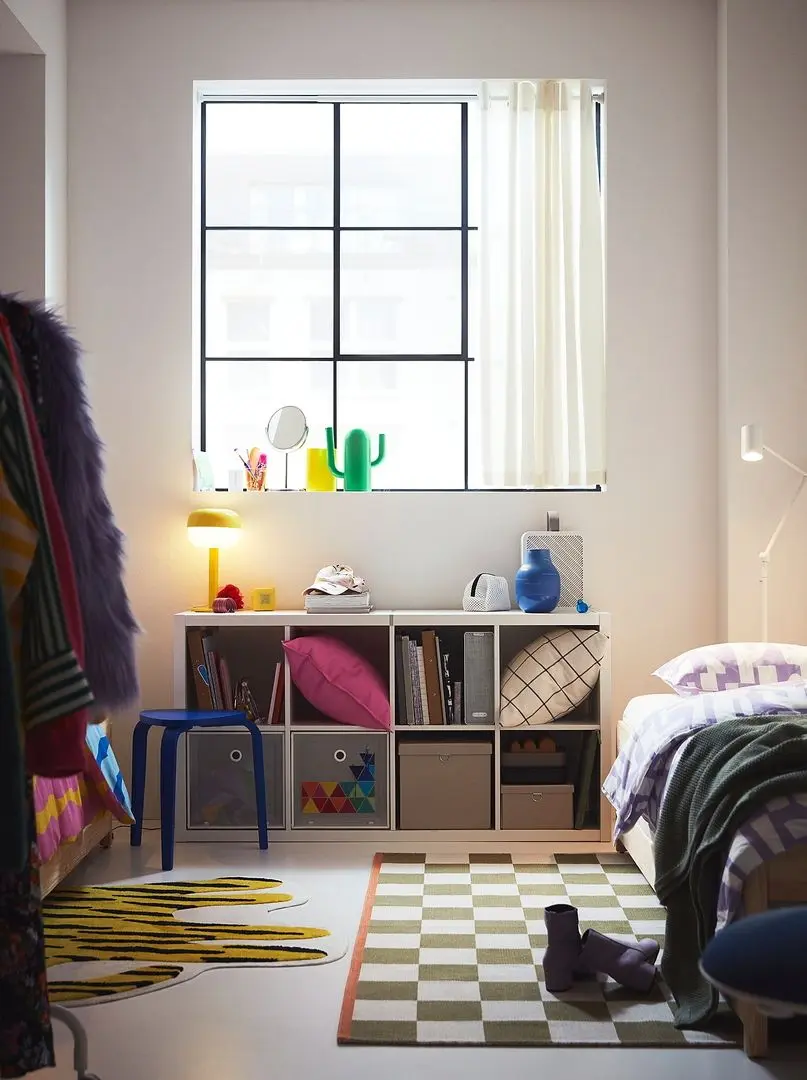 Ковер Ikea Klassrum 133x195 (Белый/Зеленый) - 4