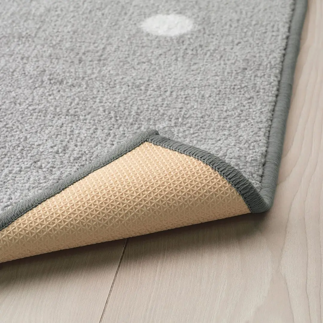 Ковер Ikea Len 133x160 (Горошек/Серый) - 3