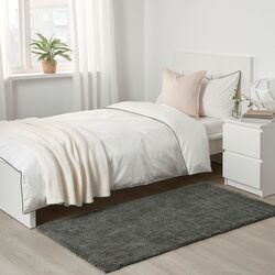 Covor Ikea Lindknud 80x150 (Gri Inchis) Thumb