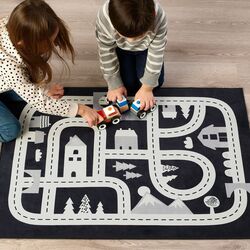 Covor Ikea Markkrypare 74x100 (Gri Inchis) Thumb