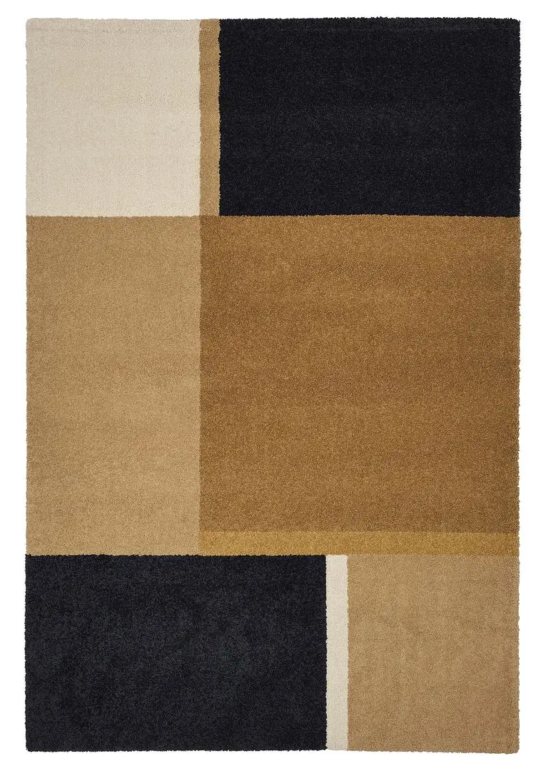 Ковер Ikea Skriftsprak 133x195 (Желтый/Коричневый/Синий)