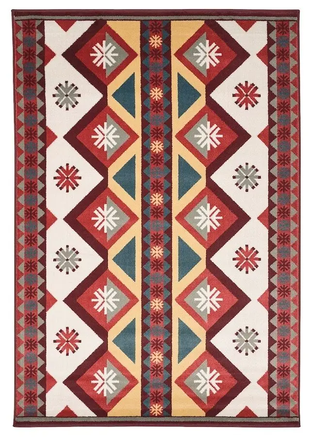 Covor Ikea Сykelvag 133x195 (Multicolor)