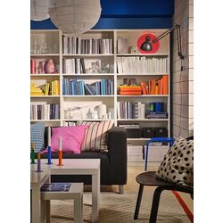 Ковер Ikea Undervisning 133x195 (Белый/Черный/Красный) Thumb