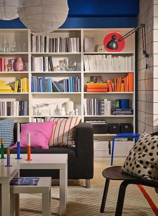 Ковер Ikea Undervisning 133x195 (Белый/Черный/Красный) - 6