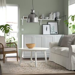 Ковер Ikea Vagnat 133x195 (Белый/Серый) Thumb