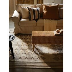 Ковер Ikea Vagnat 133x195 (Белый/Серый) Thumb