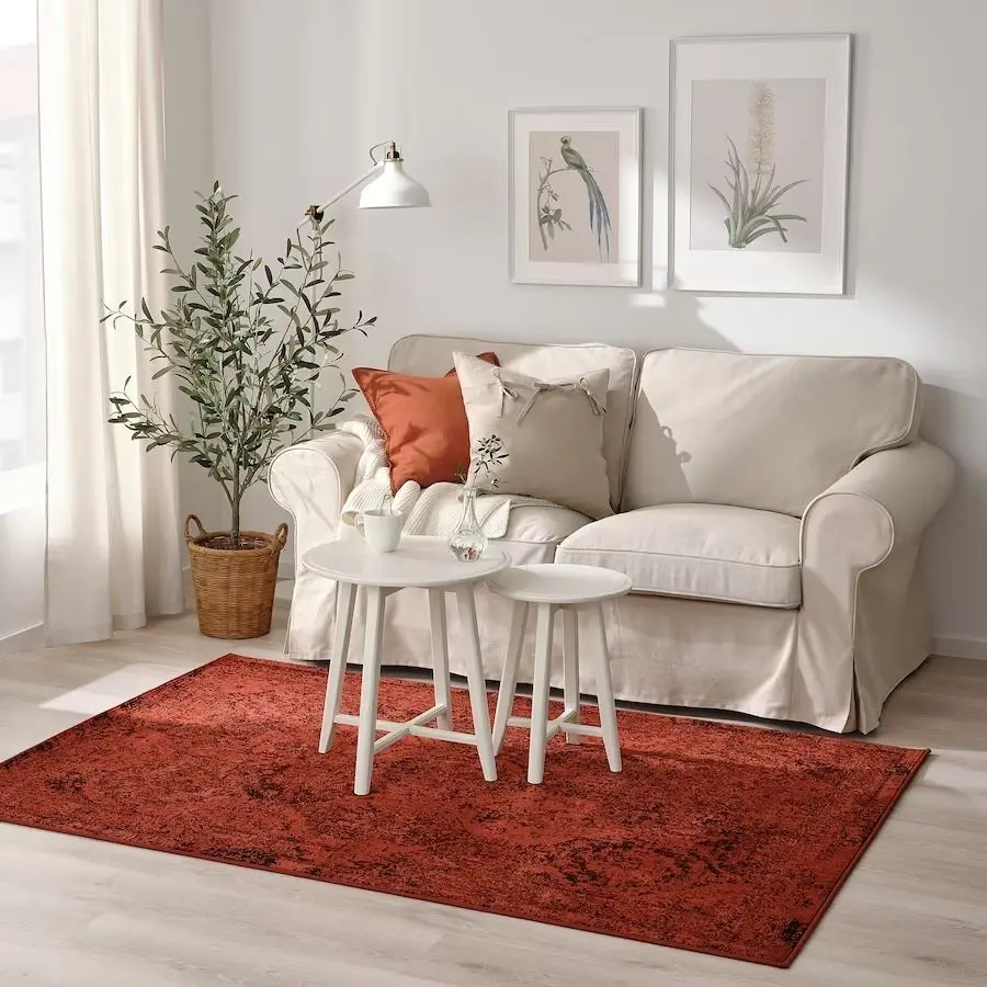 Covor Ikea Vonsbak 133x195 (Rosu) - 4