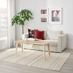 Covor fir scurt Ikea Bronden manual 170x240 (Bej) Thumb