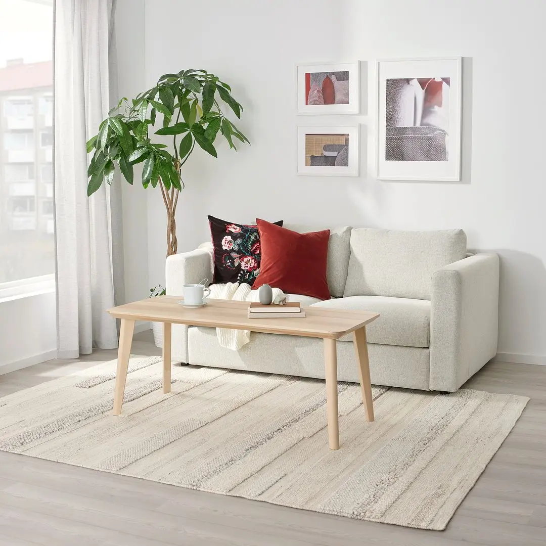 Covor fir scurt Ikea Bronden manual 170x240 (Bej) - 6