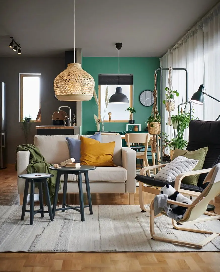 Covor fir scurt Ikea Bronden manual 170x240 (Bej) - 8