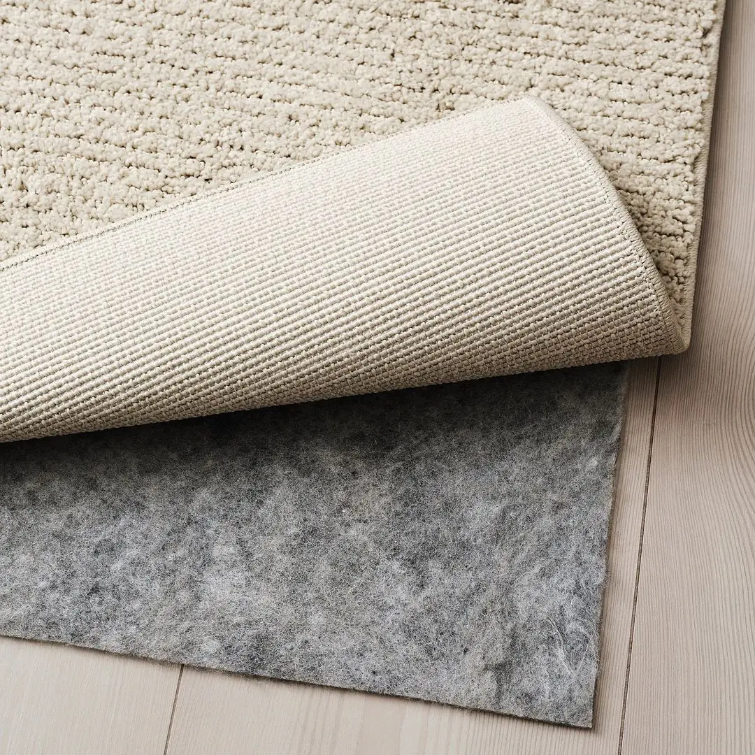 Ковер короткий ворс Ikea Sporup 133x195 (Светло-Бежевый) - 7