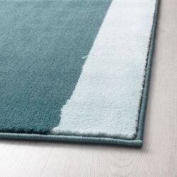 Ковер короткий ворс Ikea Stillebak 133x195 (Синий) Thumb