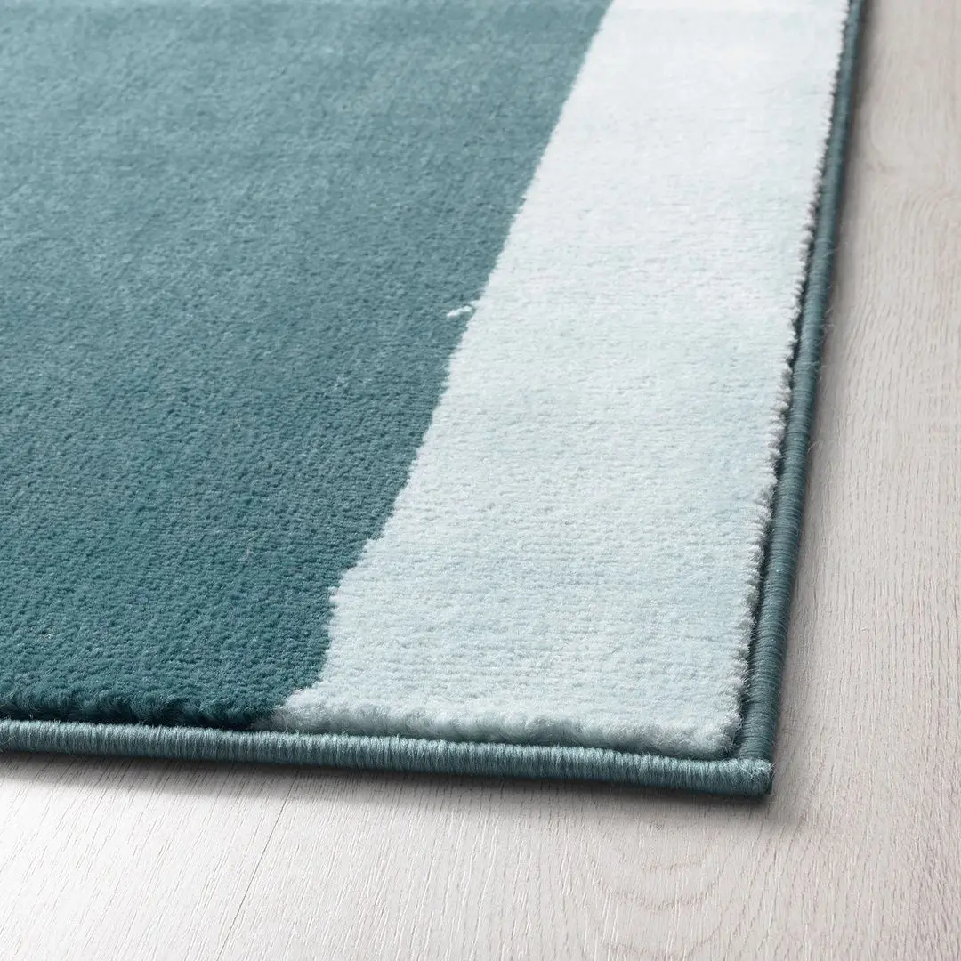 Ковер короткий ворс Ikea Stillebak 133x195 (Синий) - 2