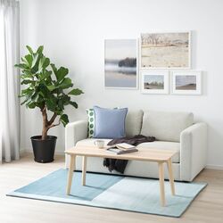 Ковер короткий ворс Ikea Stillebak 133x195 (Синий) Thumb